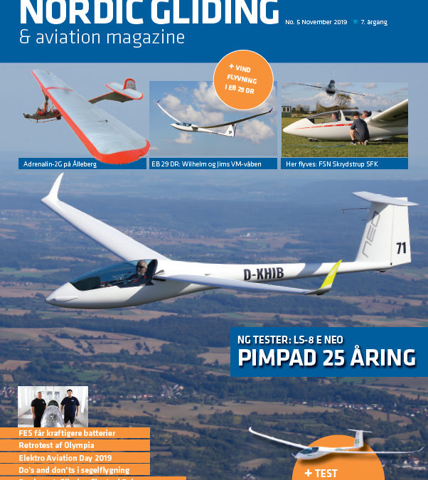 LS8-e neo – Flight Test Report in Nordic Gliding Magazine