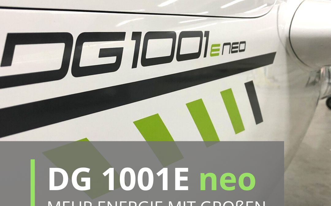 DG 1001E neo – More energy with larger batteries