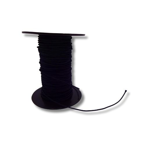 Expandergummi schwarz 2mm – Bild 2