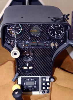 CFK-Structure as Instrument-Panel