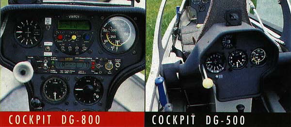 Zwei DG-Cockpits