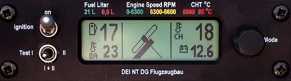 DEI-NT - Triebwerk fährt ein