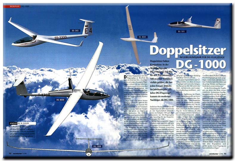 The First Two Pages of the Aerokurier-Report