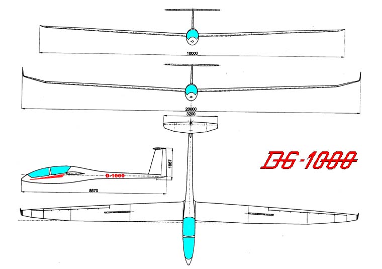 Dg 1000 rc glider sales